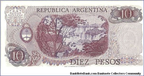 Banknote from Argentina year 1973