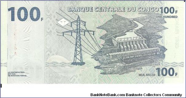 Banknote from Congo year 2002