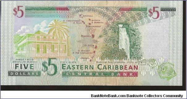 Banknote from Antigua and Barbuda year 2000