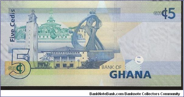 Banknote from Ghana year 2007