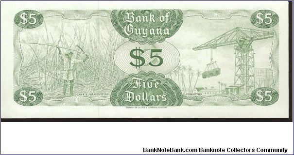 Banknote from Guyana year 1992