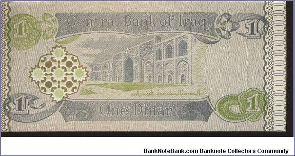 Banknote from Iraq year 1992