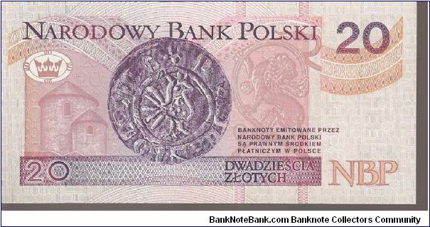 Banknote from Poland year 1995