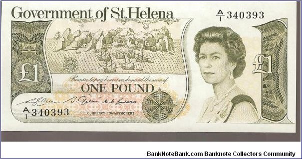 This is Saint Helena Banknote