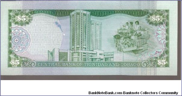 Banknote from Trinidad and Tobago year 2002