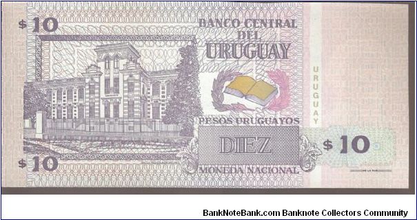 Banknote from Uruguay year 1998