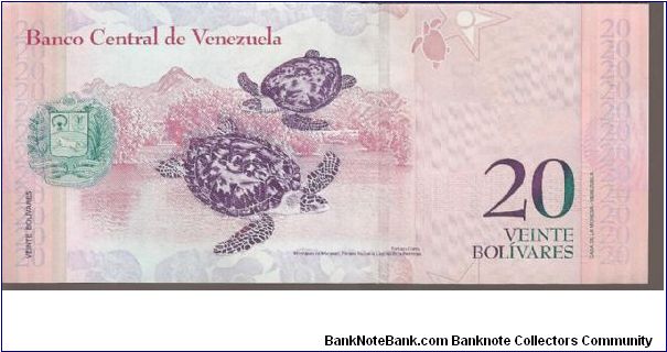 Banknote from Venezuela year 2007