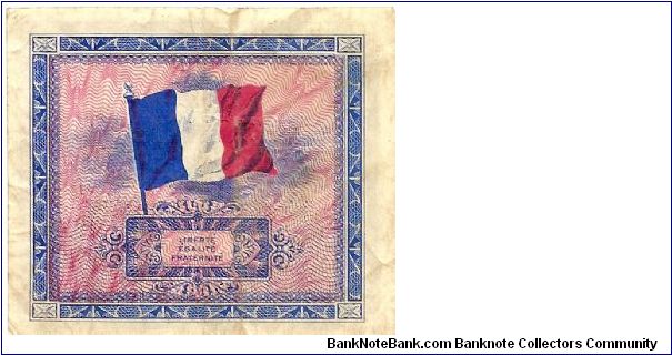 Banknote from France year 1944