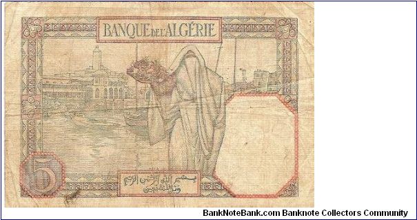 Banknote from Algeria year 1941