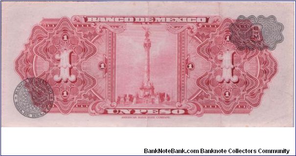 Banknote from Mexico year 1967