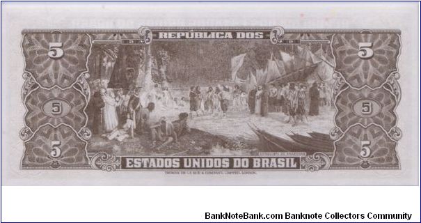 Banknote from Brazil year 1962