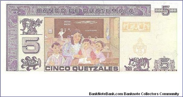 Banknote from Guatemala year 1998