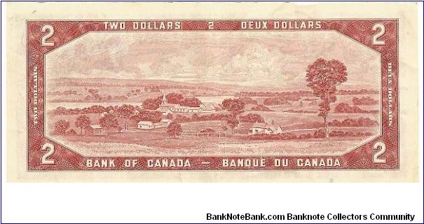 Banknote from Canada year 1954