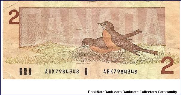 Banknote from Canada year 1986