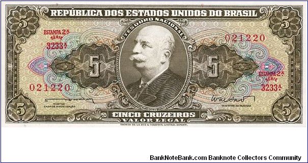 5 Cruzeiros Banknote