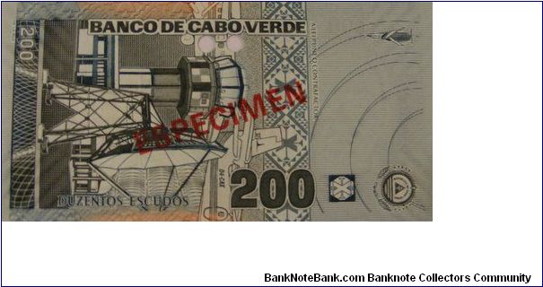 Banknote from Cape Verde year 2005