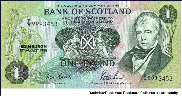 1 Pound Banknote