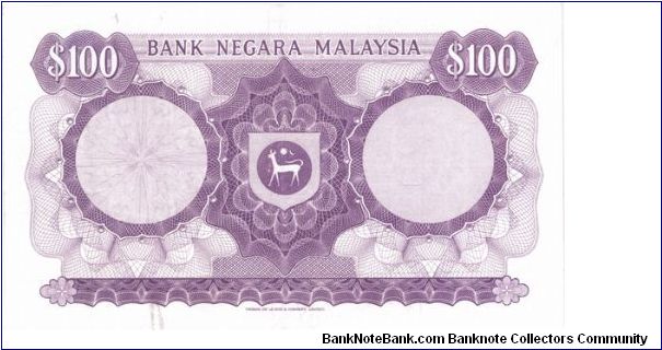 Banknote from Malaysia year 1967