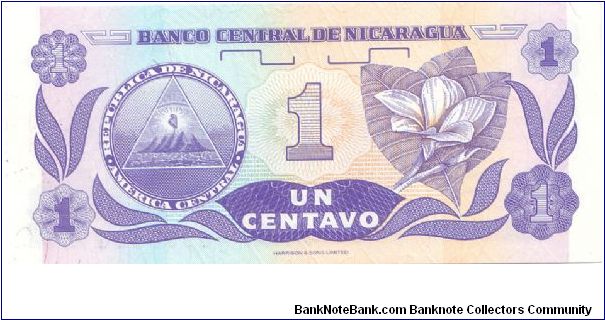 Banknote from Nicaragua year 1991