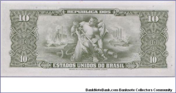 Banknote from Brazil year 1967