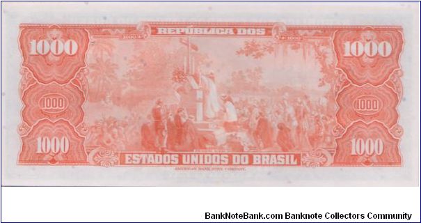 Banknote from Brazil year 1967