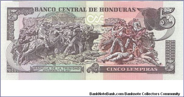 Banknote from Honduras year 2004