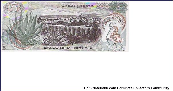 Banknote from Mexico year 1972