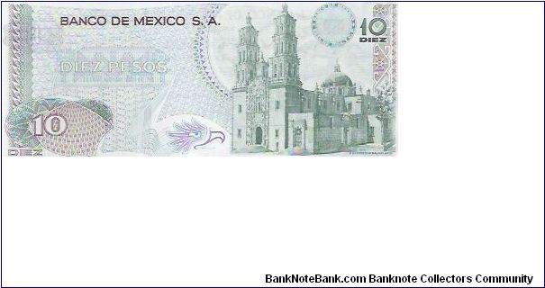 Banknote from Mexico year 1971