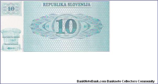 Banknote from Slovenia year 1990