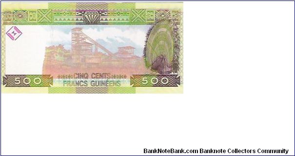 Banknote from Guinea year 2006