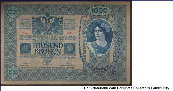 Banknote from Austria year 1919