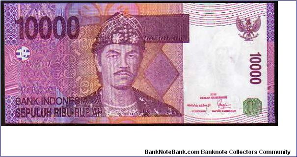 10'000 Rupiah
Pk New Banknote