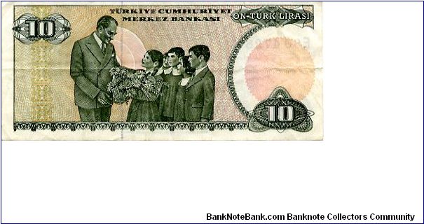 Banknote from Turkey year 1979