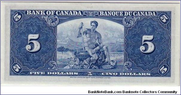 Banknote from Canada year 1937