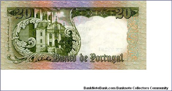 Banknote from Portugal year 1964