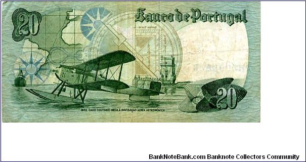 Banknote from Portugal year 1978