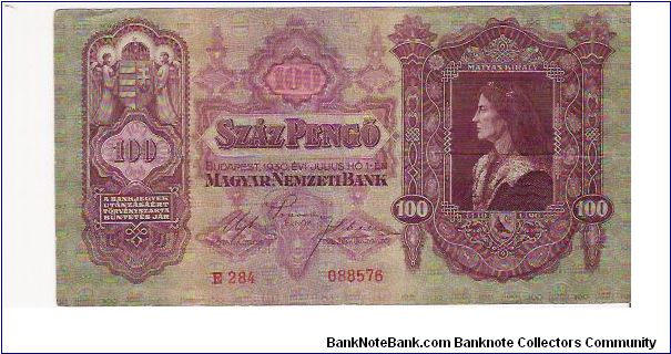 100 PENGO

E 284   088576

P # 98 Banknote