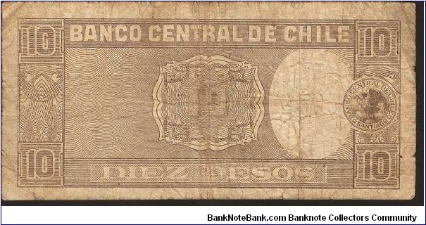 Banknote from Chile year 1947