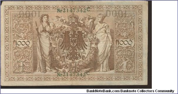 Banknote from Germany year 1910