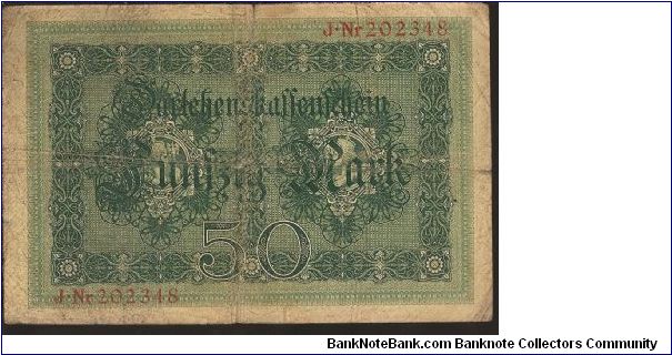 Banknote from Germany year 1914