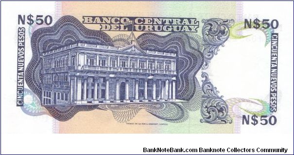 Banknote from Uruguay year 1978