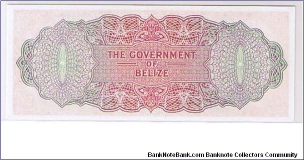 Banknote from Belize year 1975