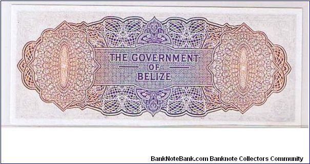 Banknote from Belize year 1974