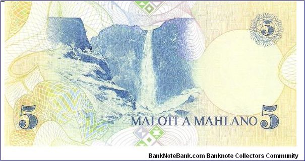 Banknote from Lesotho year 1989