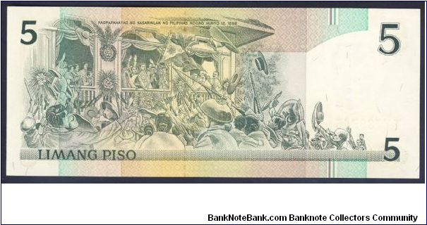 Banknote from Philippines year 1985