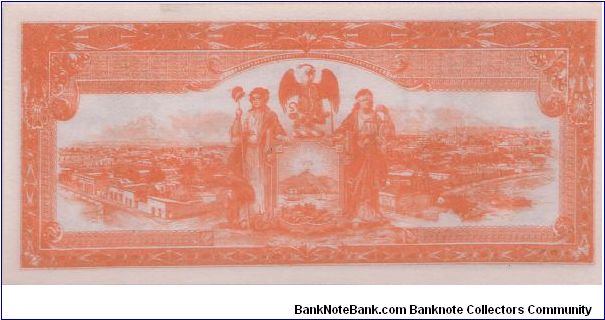 Banknote from Mexico year 1915