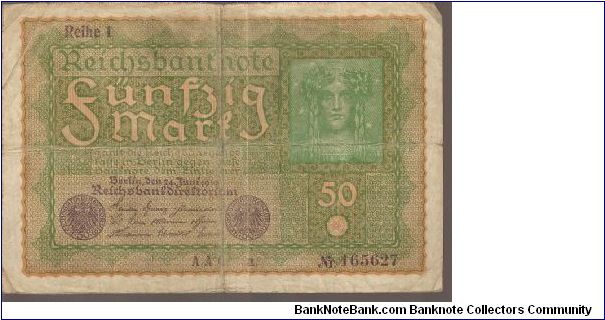 P66
50 Mark Banknote