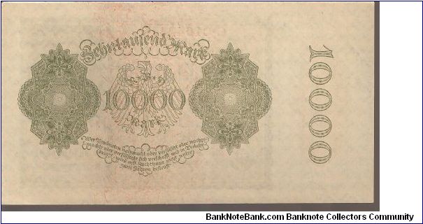 Banknote from Germany year 1922