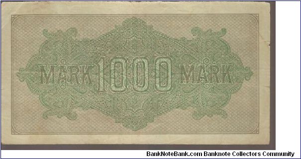 Banknote from Germany year 1922