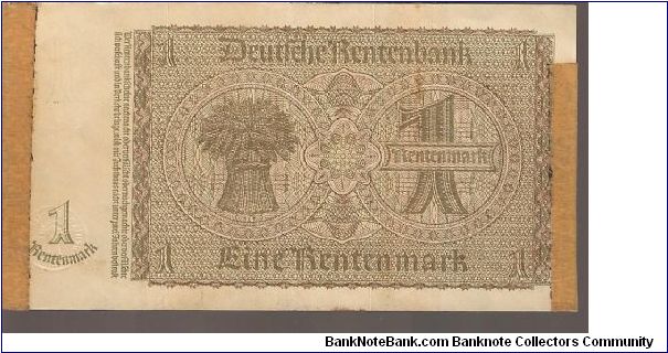 Banknote from Germany year 1937